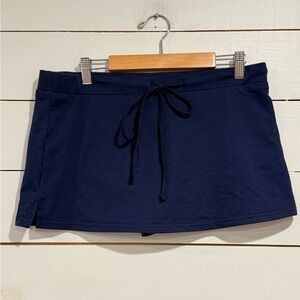 Edikted Navy Blue Skort